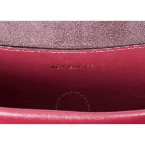 Michael Kors Greenwich Patent Leather LUX Chain Crossbody - Picture 2 of 5